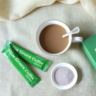 2 Boxs 18 Pcs/Box Natural Herbal Premium Slim Green Coffee Bean Extract Powder Super Safe Weight Loss Fast Sliming Products - LKBA