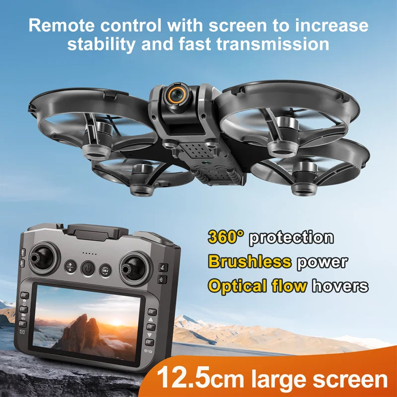 S156 RC Drone 2.4G 5G GPS Professional 8K HD Aerial Photography Remote Control Aircraft HD Dual Camera Quadcopter - LKBA