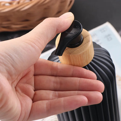 500ml Strip Soap Dispenser with Pump Empty Storage Jar Liquid Soap Bottle Rust Proof Waterproof Hand Soap - LKBA