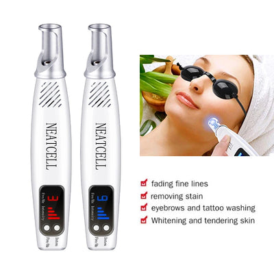 Picosecond Laser Pointer for Mole Removal  Dark Spot Removal Pen Tattoo Acne Skin Pigment Portable Removal Machine Beauty Device - LKBA