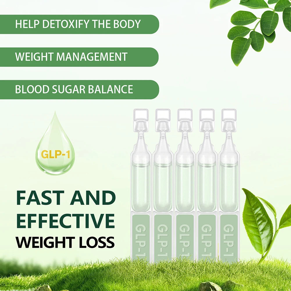 Body Care Supplies GLP-1 Drops Body Sliming Weight Loss Supplements for Women Men Natural Advanced Body Care - LKBA