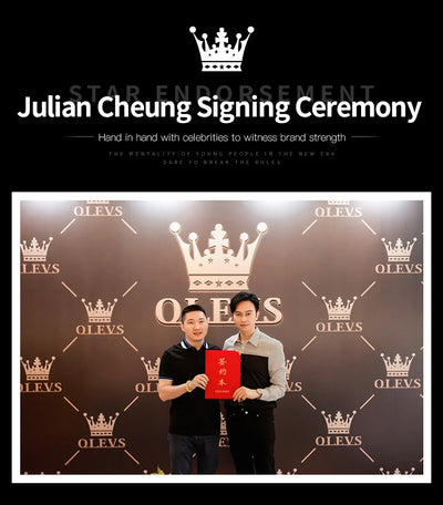 OLEVS 2856 Quartz Watch for Men Flywheel Skeleton Chronograph Moon Phase Multifunctional Stainless steel Men's Wristwatches