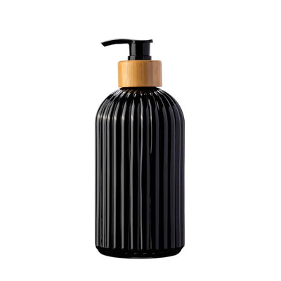 500ml Strip Soap Dispenser with Pump Empty Storage Jar Liquid Soap Bottle Rust Proof Waterproof Hand Soap - LKBA