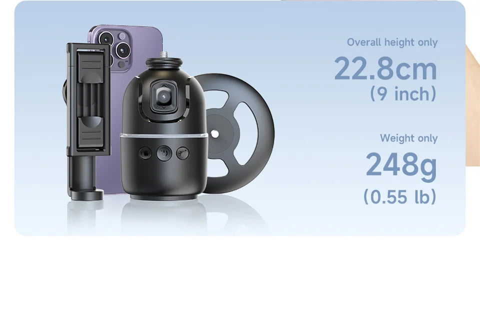 Multifunctional selfie stick with light - LKBA