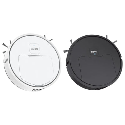 3-in-1 Robot Vacuum Cleaner USB Rechargeable 1000Pa Suction Robotic Vacuum and Mop Combo for Home Floor Washing Carpet Pet Hair - LKBA