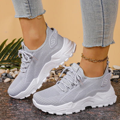 Women's shoes, women's sports shoes 2025 Women's shoes Breathable single-mesh dad shoes Women's casual and versatile sports shoe - LKBA