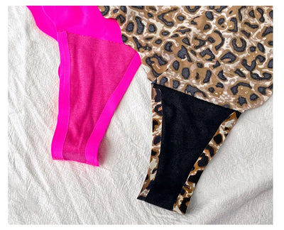 Ultra-thin Quick Drying Lady thong Breathable Ice Silk Women's G-string Comfortable Wave edge Seamless Female T-Pants - LKBA