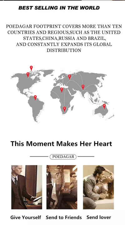 POEDAGAR Luxury Watch for Man Elegant Date Week Waterproof Luminous Men Watch Quartz Stainless Steel Sports Men's Watches reloj - LKBA