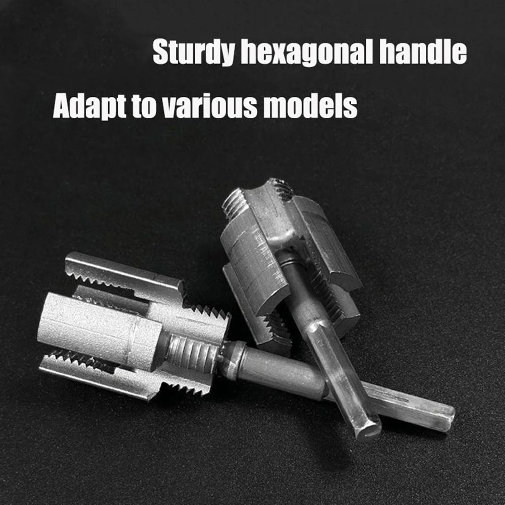 Universal Internal External Pipe Threading Tool Compact Durable Hand Tool for Fast Pipe Fittings - LKBA