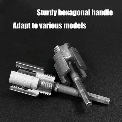 Universal Internal External Pipe Threading Tool Compact Durable Hand Tool for Fast Pipe Fittings - LKBA