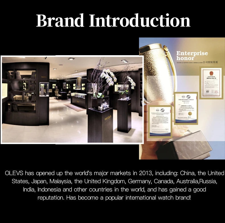 OLEVS Luxury Classic Men's Watches Top Brand Original Quartz Square Quartz Watch for Man Leather Strap Waterproof Luminous Date - LKBA