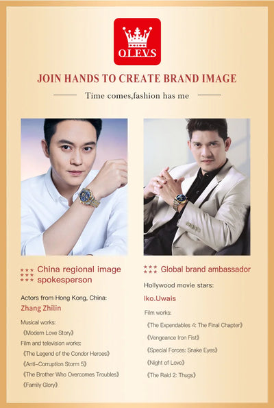 OLEVS Top Brand Male Watches Square Quartz Watch Watch For Men Waterproof Leather Strap Sport Clock Male Relogio Masculino - LKBA