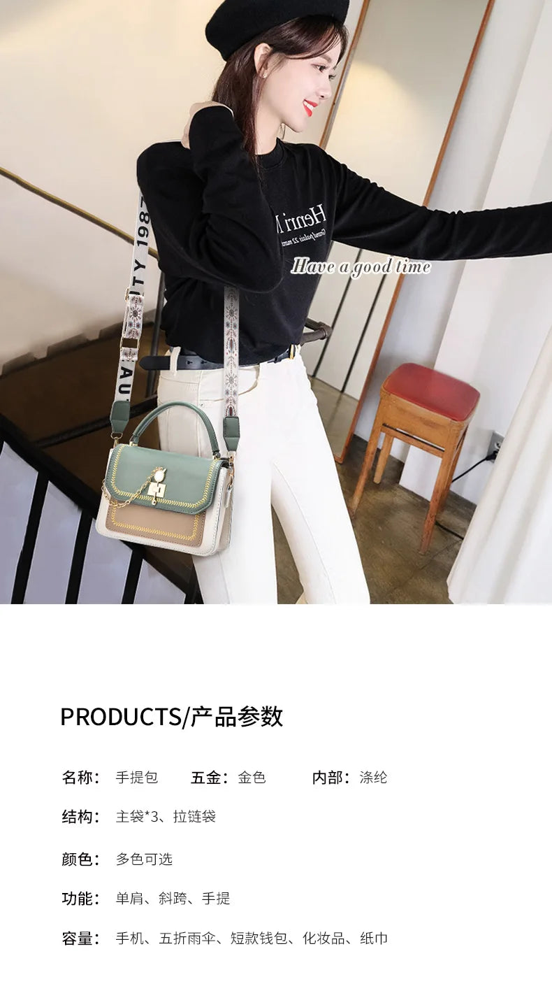 New Women Bag shoulder bag for women high quality sac a main Fashion Large capacity casual handbag single shoulder crossbody bag - LKBA