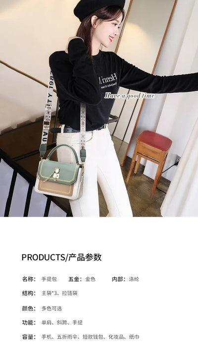 New Women Bag shoulder bag for women high quality sac a main Fashion Large capacity casual handbag single shoulder crossbody bag - LKBA