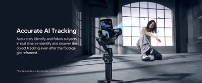 SMOOTH 5S AI Tracking Handheld Stabilizer 3-Axis Smartphone Gimbal Outdoor Gimbals - LKBA