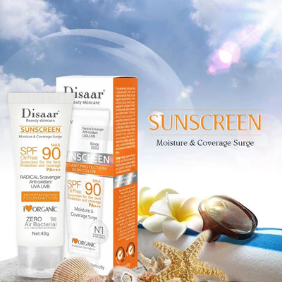 Facial Body Sunscreen Whitening Sun Cream SPF 90 Moisturizing Anti-Aging Oil-control Dust Oil Control Skin Care - LKBA