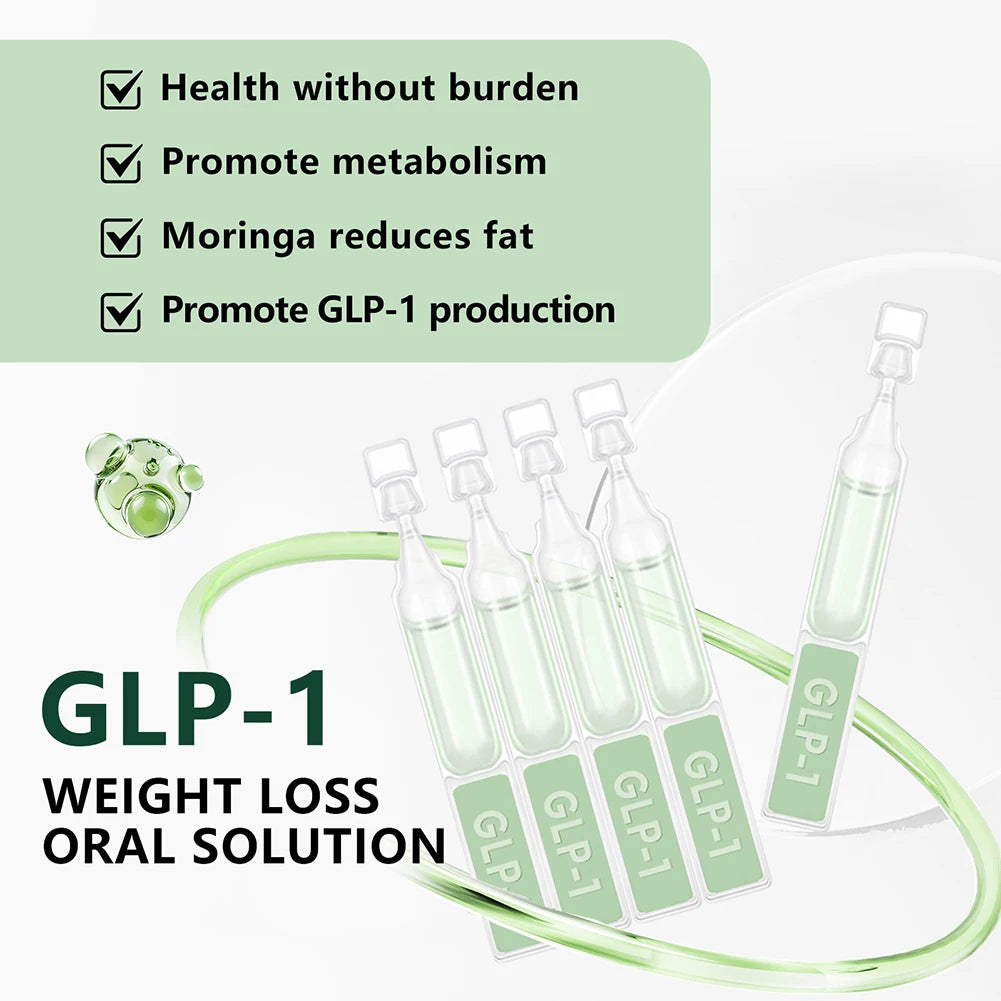 Body Care Supplies GLP-1 Drops Body Sliming Weight Loss Supplements for Women Men Natural Advanced Body Care - LKBA