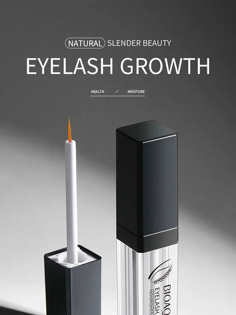 Fast Eyelash Growth Serum 7 Days Natural Eyelash Enhancer Longer Fuller Thicker Curling Lash Treatment Eye Care Products Makeup - LKBA