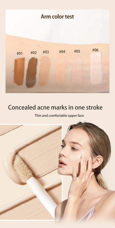 Liquid Concealer Matte High Coverage Waterproof Oil Control Moisturizing Long Lasting Concealer Professional Face Makeup - LKBA