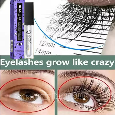 Fast Eyelash Growth Serum 7 Days Natural Eyelash Enhancer Longer Fuller Thicker Curling Lash Treatment Eye Care Products Makeup - LKBA
