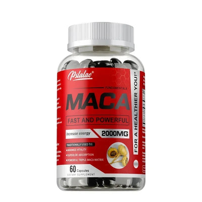 Maca Root Supplement - Builds Muscle and Strength, Maximize Vitality and Performance - LKBA