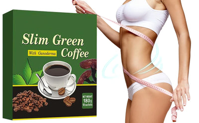 2 Boxs 18 Pcs/Box Natural Herbal Premium Slim Green Coffee Bean Extract Powder Super Safe Weight Loss Fast Sliming Products - LKBA