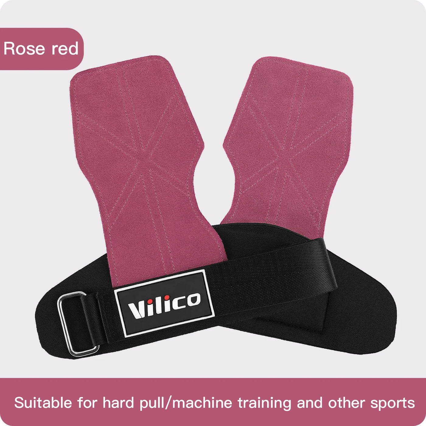 2Pcs Gym Gloves Fitness Hand Palm Protection Equipment Anti Slip Wear-resistant Wrist Protection Hard Pull Grip Strength Gloves - LKBA