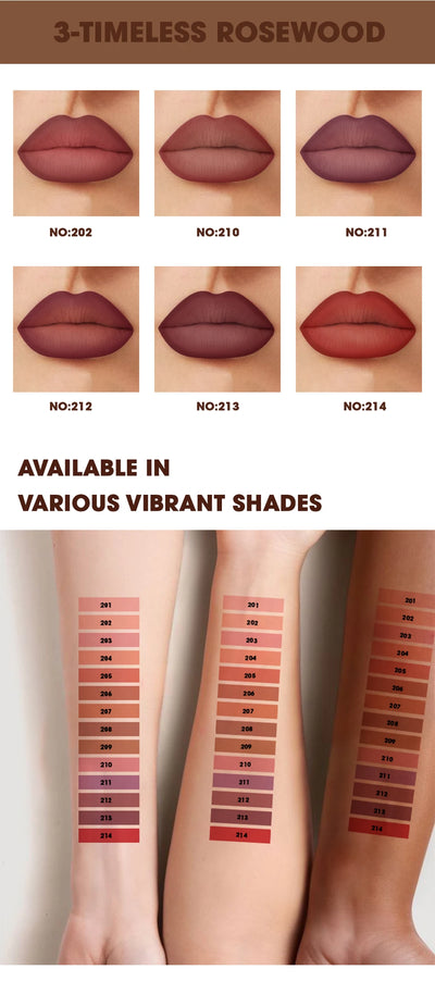 Waterproof Lip Liner Pencil Set, Weightless Precise Liner with Super Soft - LKBA