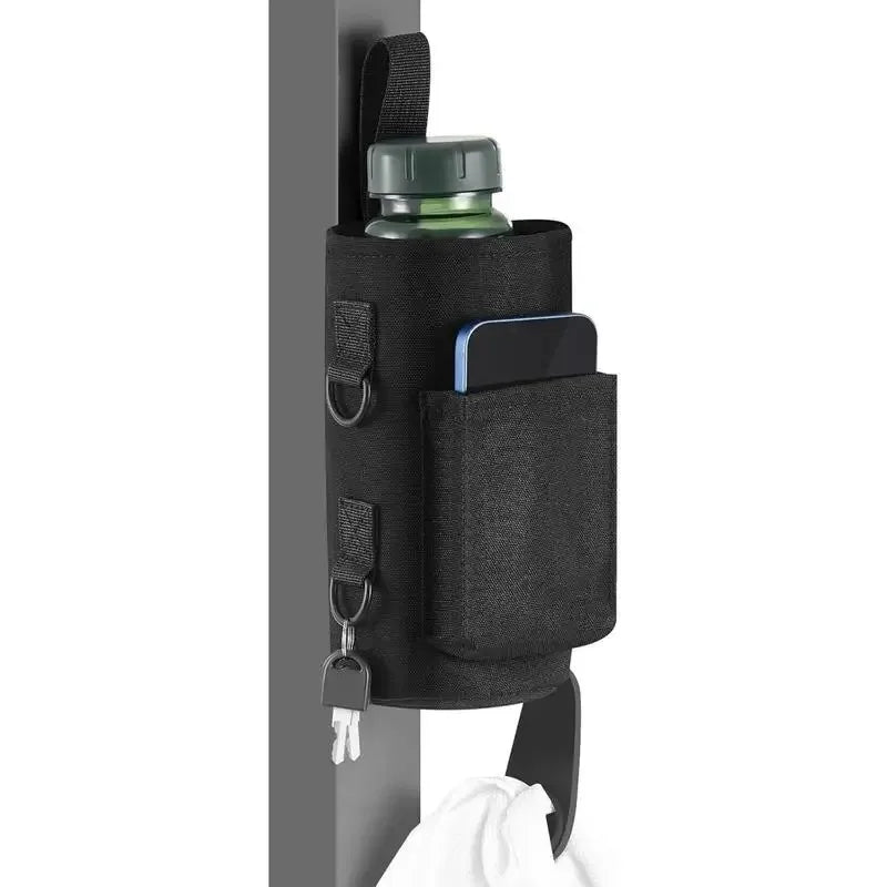 Magnetic Gym Water Bottle Bag Non Slip Magnetic Gym Sling Bag Portable Magnetic Water Bottle Carrier Holder for Gym Accessories - LKBA