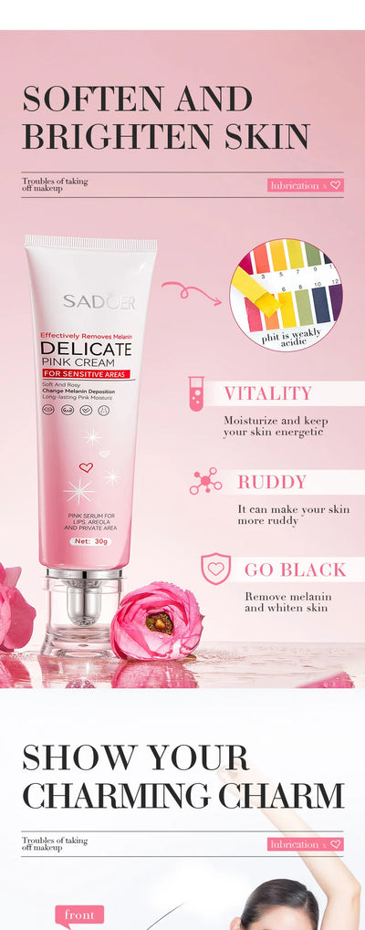 Fast Lightening Pink Lip Bleaching For Dark Lips Remove Melanin Lip Balm Sexy Rose Magic Lip Oil Whitening Moisturizing Makeup - LKBA