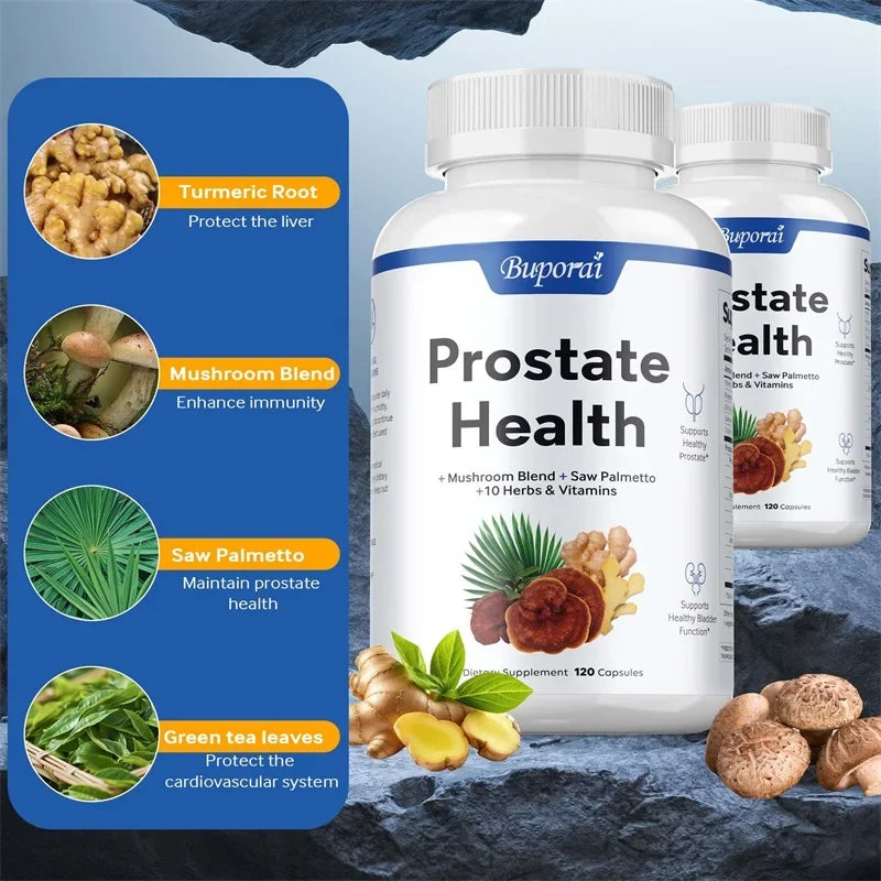 Prostate Health - Reduce Nighttime Bathroom Visits, Improve Performance - LKBA