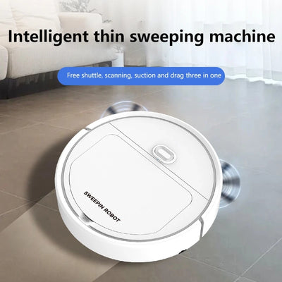 Xiaomi Fully Automatic Robot 3-in-1 Efficient Cleaning Scanning Suction Dragging Integrated Cleaning Machine Vacuum Cleaner Home - LKBA