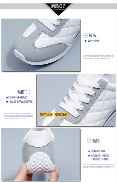 Spring Women's Sneakers Fashion Ladies Vulcanize Shoes Outdoor Running Walking Female Shoes Comfort Lightweight Sneakers Size 41 - LKBA