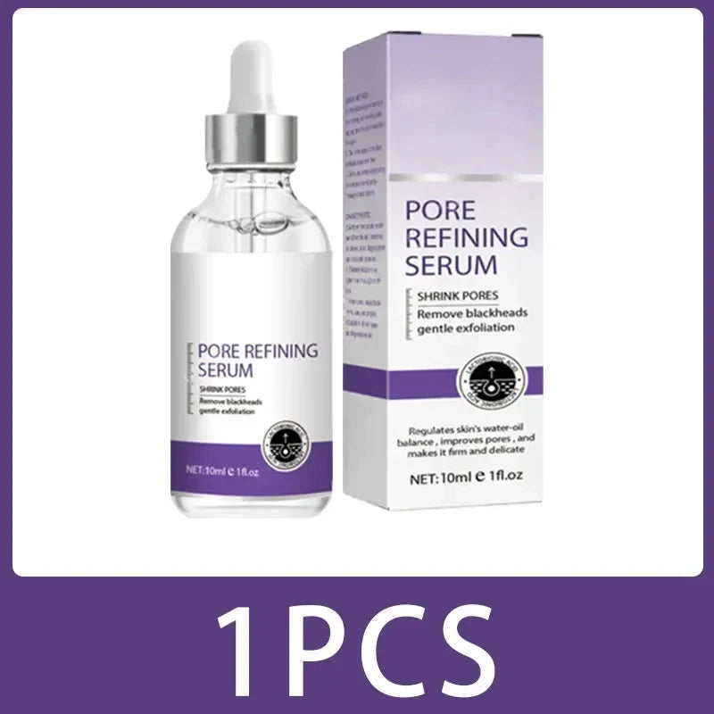 Pore Shrinking Serum Face Removing Large Pores Tightening Repairing Facial Pore Minimizing Essence Skin Care - LKBA