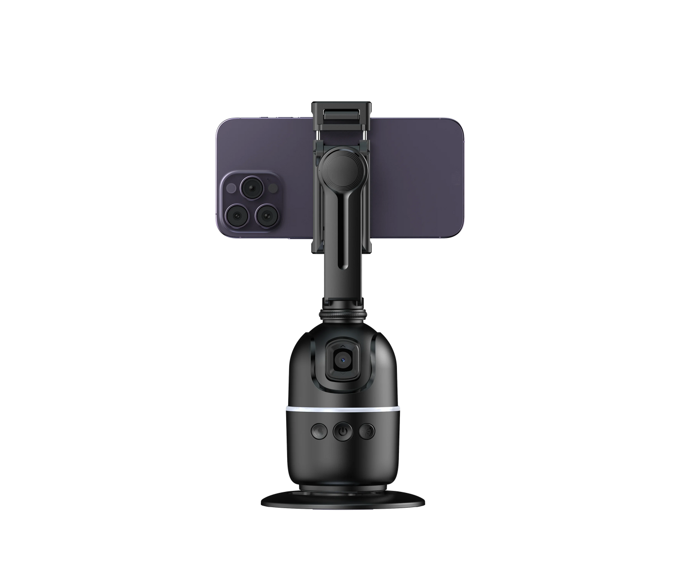 360°Auto Smart Face Tracking AI Gimbal Desktop Cell Phone Holder Tripod for Camera Vlog Live