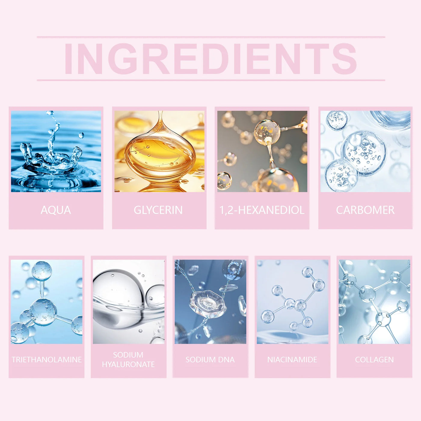 Bio-Collagen Face Mask Anti-Wrinkle Firming Lift Deep Hydrating Overnight Mask Shrink Pores Brightening Repair Skin Care - LKBA