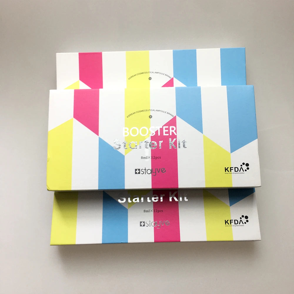 Stayve 8ml Salmon DNA Gold Ampoule Serum Kit Natural Brightening Whitening Moisturizing Rejuvenation Face Care Skin - LKBA