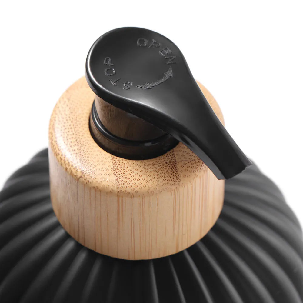 500ml Strip Soap Dispenser with Pump Empty Storage Jar Liquid Soap Bottle Rust Proof Waterproof Hand Soap - LKBA