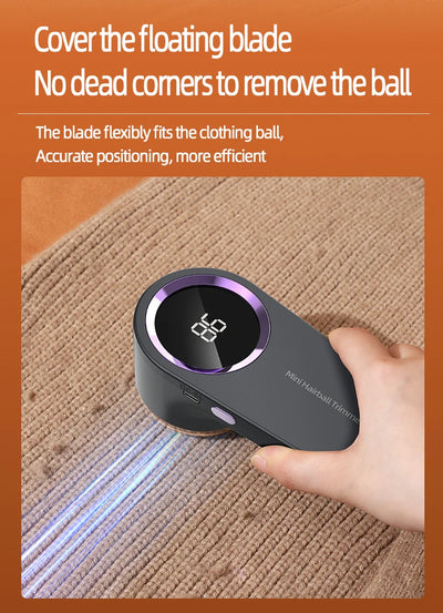 Portable Hair Ball Trimmer Home Clothes Shaving Machine Pill Removal Tool Shaver Lint Remover For Sweater USB Rechargeable - LKBA