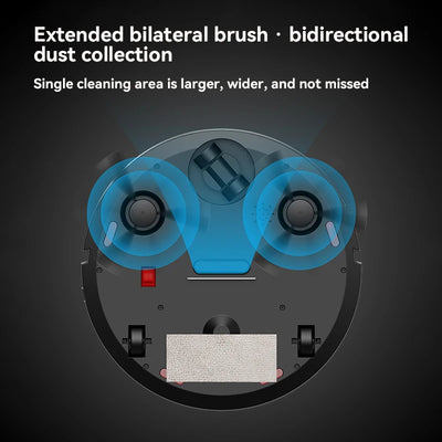 Xiaomi MIJIA Fully Automatic Sweeping Robots Vacuum Cleaner Strong Suction Intelligent Home Appliance Lazybones Sweeper Pet Hair - LKBA
