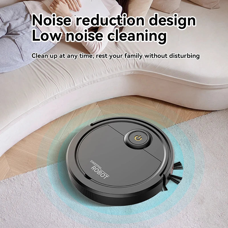 Xiaomi MIJIA Fully Automatic Sweeping Robots Vacuum Cleaner Strong Suction Intelligent Home Appliance Lazybones Sweeper Pet Hair - LKBA