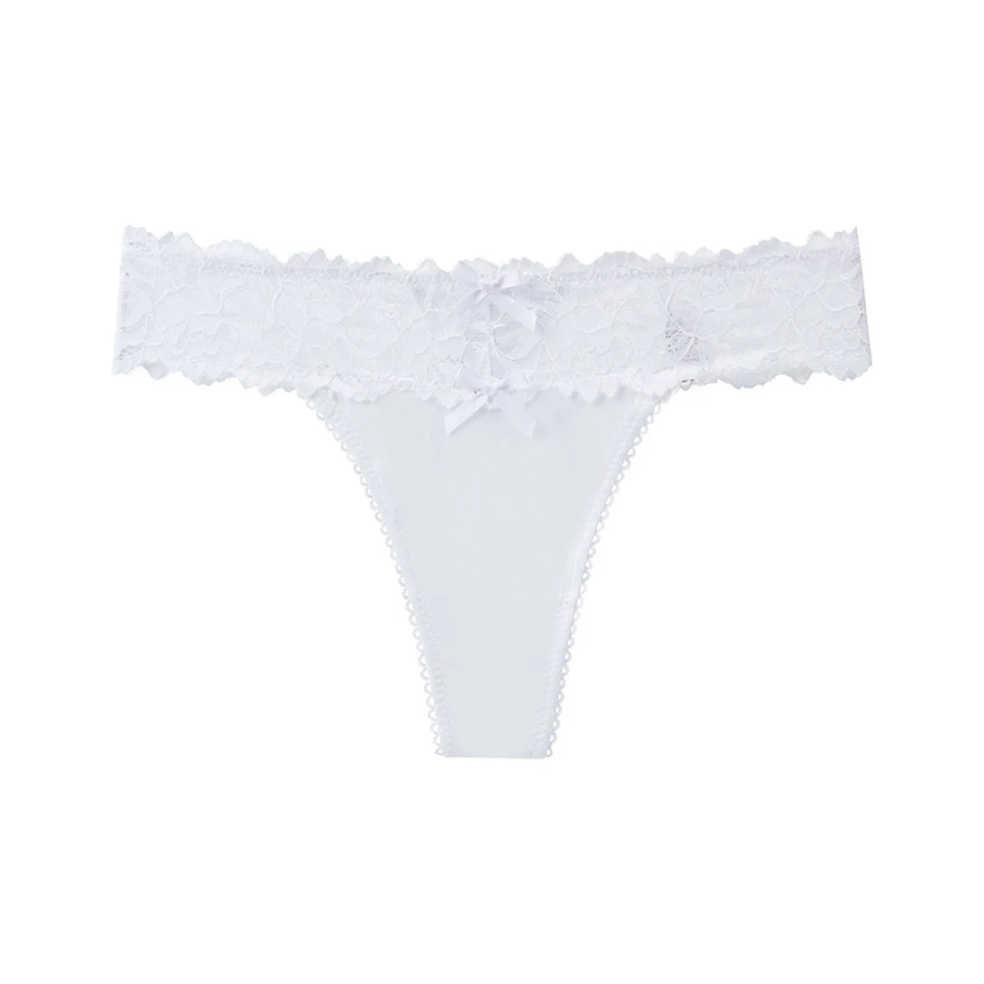 Sexy G-String Trousers Ladies Lace Floral Bikini Underpants Low-Rise Mesh Hollow Underwear Thong Panties Lingerie - LKBA
