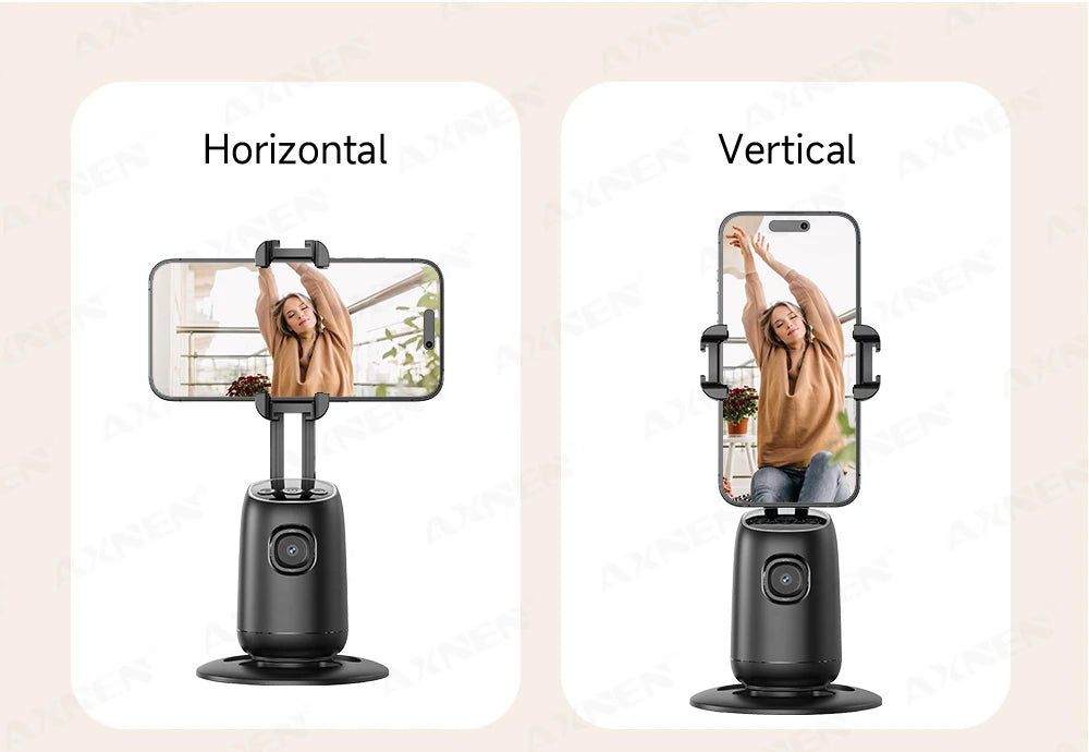 360°Rotating P05 AI Face Tracking Desktop Gimbal Stabilizer Intelligent Follow Shoot Gesture Control - LKBA