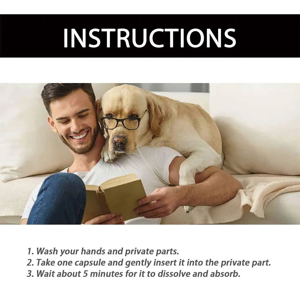 30pcs Prostate Natural Herbal Capsules Prostate Urgency Symptoms Remover Capsules For Men Soothing Body Health Care - LKBA