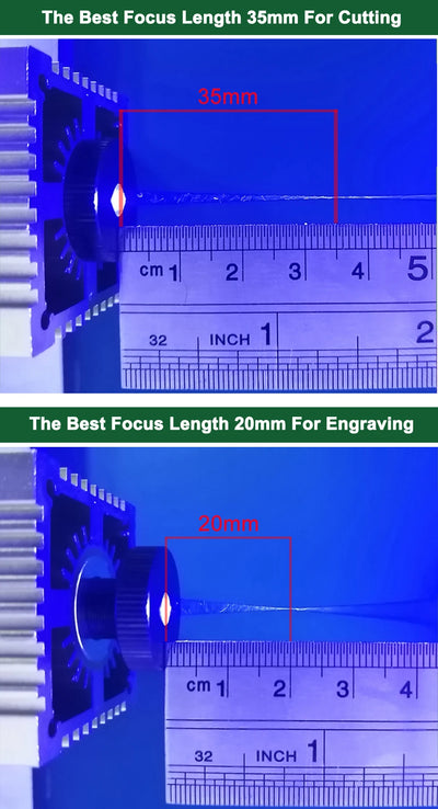 LASER TREE 4W 5W Optical Power Laser Head 450nm Blue Light TTL PWM Module For Laser Engraver Wood Cutting  DIY Woodworking Tools - LKBA