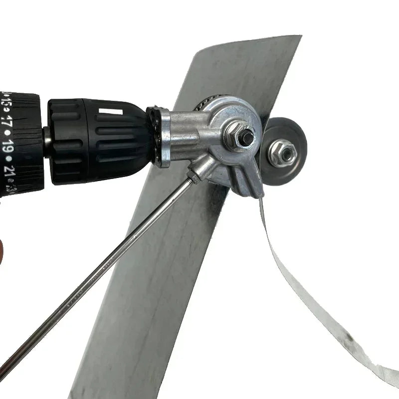 Electric Drill Refitting Plate Shears Effortlessly Cut Through Stainless Steel, Aluminum & Iron Sheet - LKBA