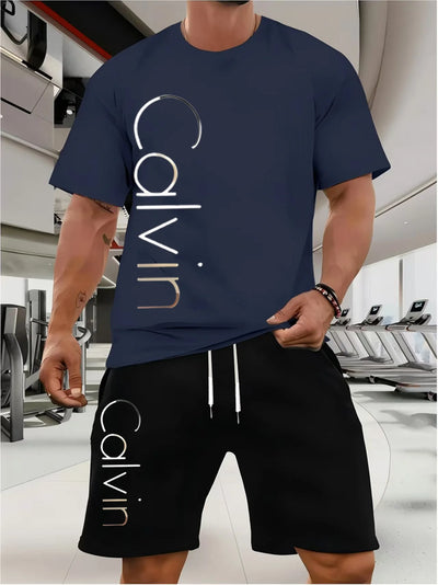 The new high-end men's 2025 suit features a casual color combination and a novel summer outfit - LKBA