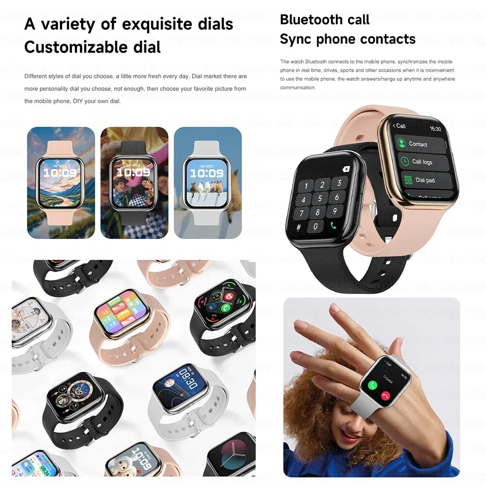 2025 New Series 10 For Apple Watch 10 SmartWatch GPS trajectory tracking NFC Bluetooth Call IP68 Waterproof Smart watch For IOS - LKBA