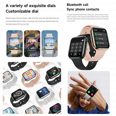 2025 New Series 10 For Apple Watch 10 SmartWatch GPS trajectory tracking NFC Bluetooth Call IP68 Waterproof Smart watch For IOS - LKBA