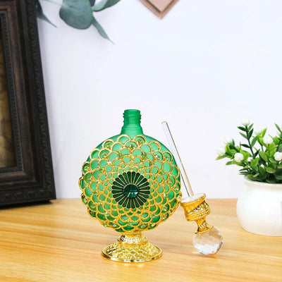 30ml Luxury Vintage Perfume Bottles parfum Mini Travel Essentials Oil Glass Dubai Refillable Perfume Refill mini Dropper Bottle - LKBA